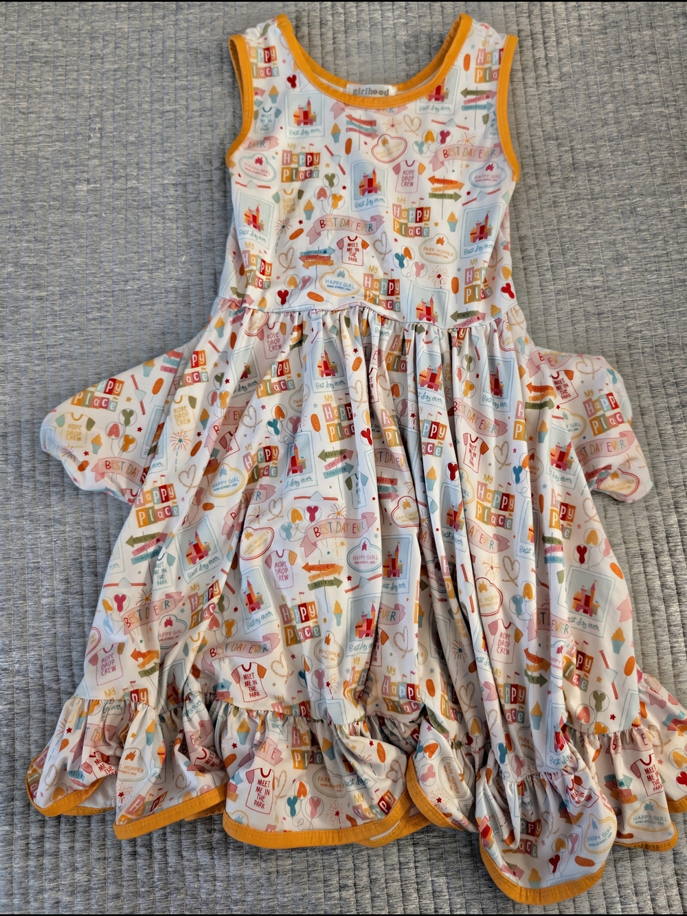 Girlhood Disney print dress